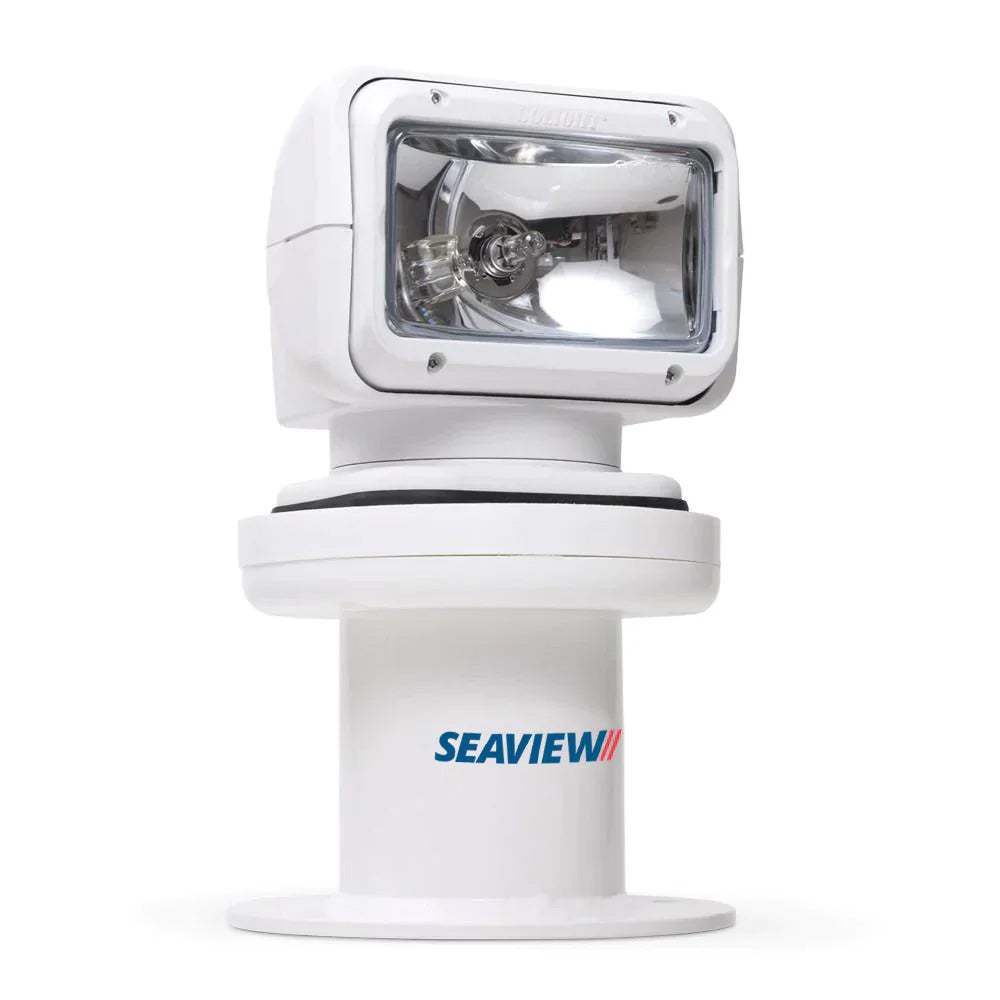 Seaview 5.63in Vertical Searchlight Mount for RCL95 - 8in Round Baseplate | SendIt Sailing