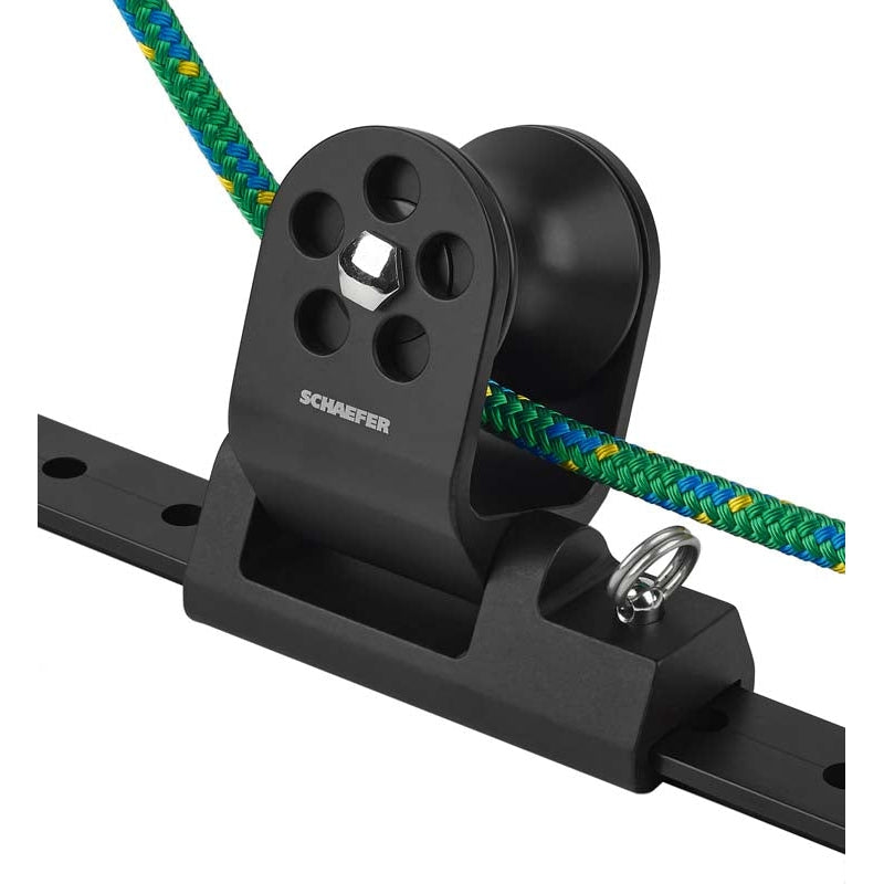 Schaefer Twin Sheet Lead, 1 1/4in x 3/16in (32 x 5mm), Black | SendIt Sailing