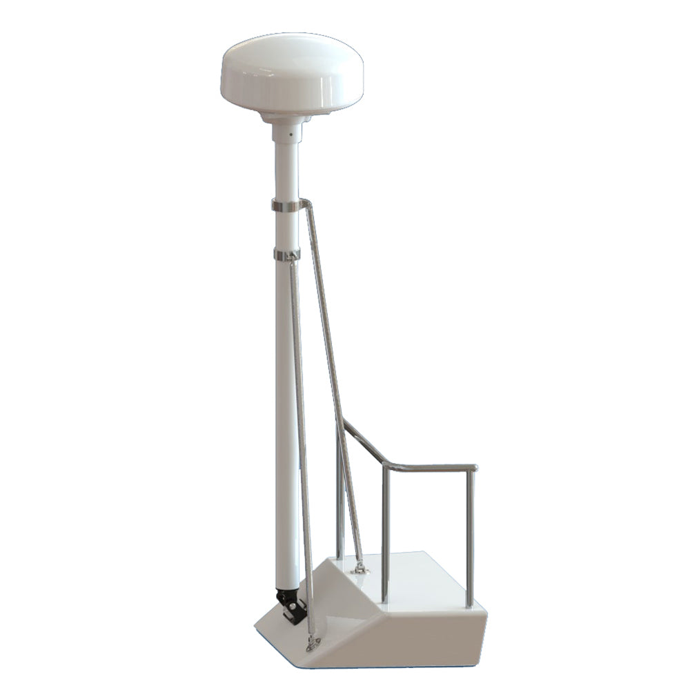 Seaview 8ft Radar Mast Pole Kit with 2 Strut Kits | SendIt Sailing