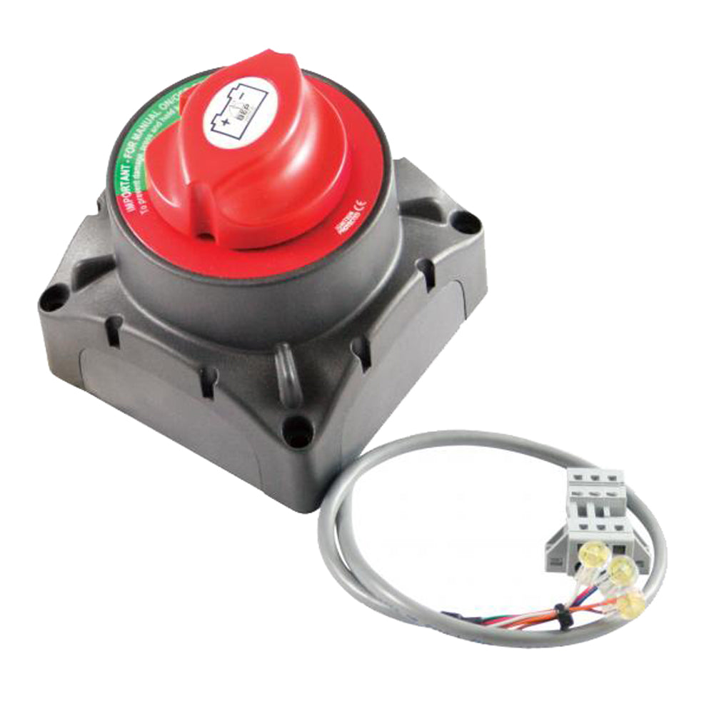 BEP Remote Operated Battery Switch without ptical Sensor - 500A 12/24v