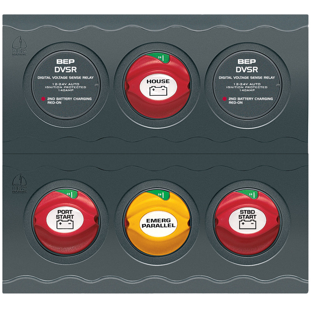 BEP Battery Management Contour Connect Panel for Twin Engines with VSRfts