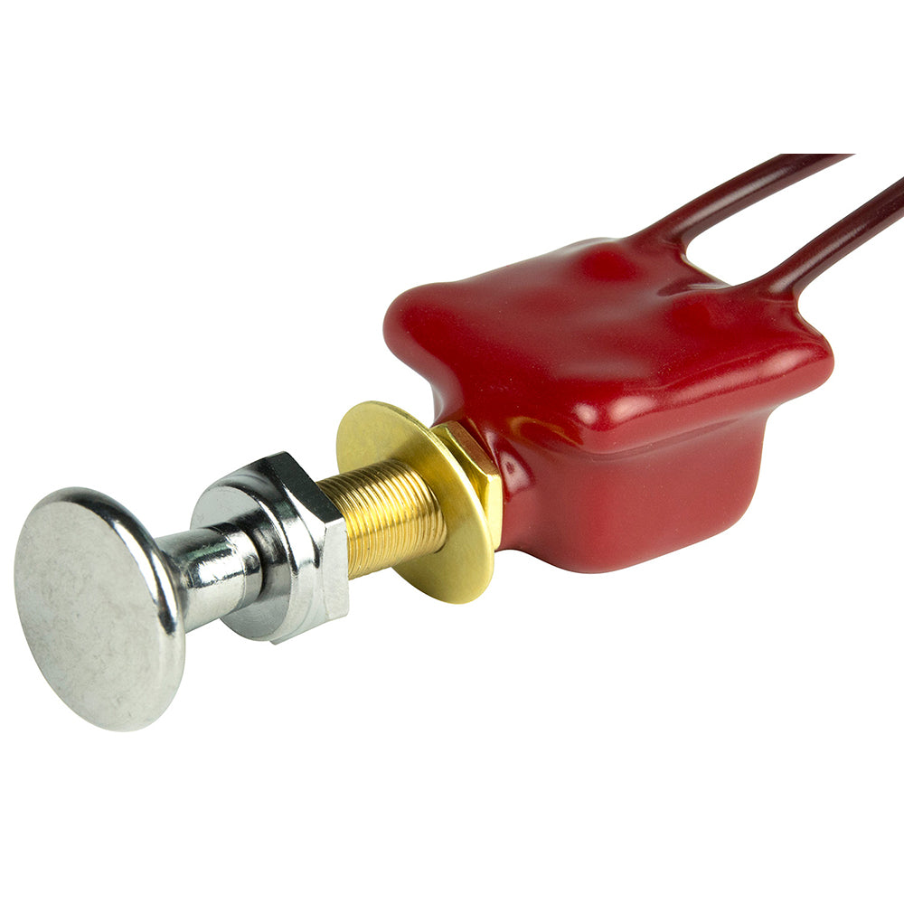 BEP 2-Position SPST Push-Pull Switch with Wire Leads - OF for ON