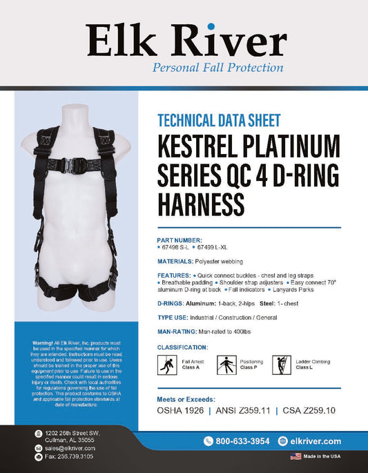 KESTREL PS HARNESS