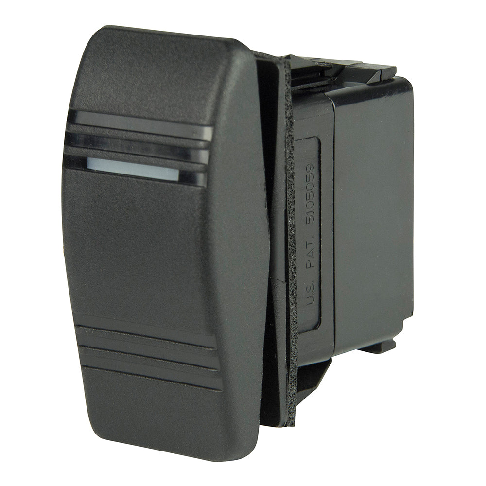 BEP SPDT Contura Switch - 1-Amber LED - (ON)/OF for ON