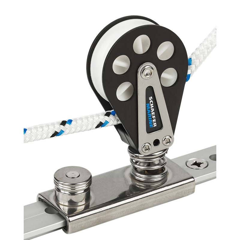 Schaefer Jib Lead, 1 1/4in x 3/16in (32 x 5mm) Lined | SendIt Sailing