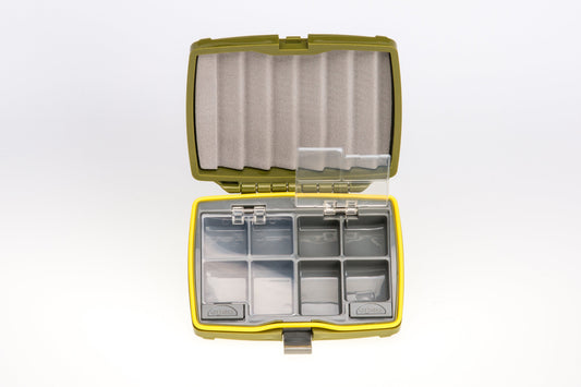 Mini Waterproof Fly Box - Flip Open Lids