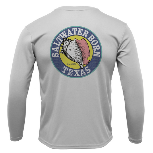 Burnt Orange Texas Long Sleeve UPF 50+ Dry-Fit Shirt