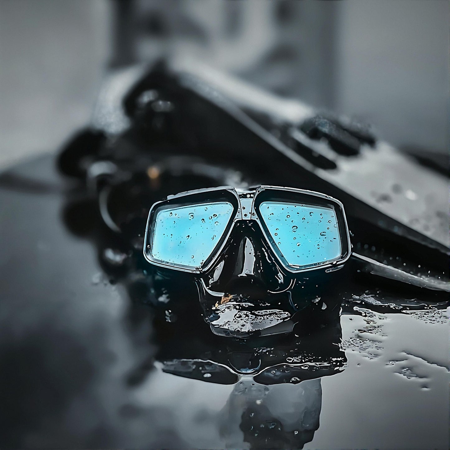 ATACLETE Low-Volume BUDS Twin Lens Dive Mask & Snorkel Combo