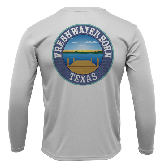 Baylor Edition Freshwater Born Men's Long Sleeve UPF 50+ Dry-Fit Shirt