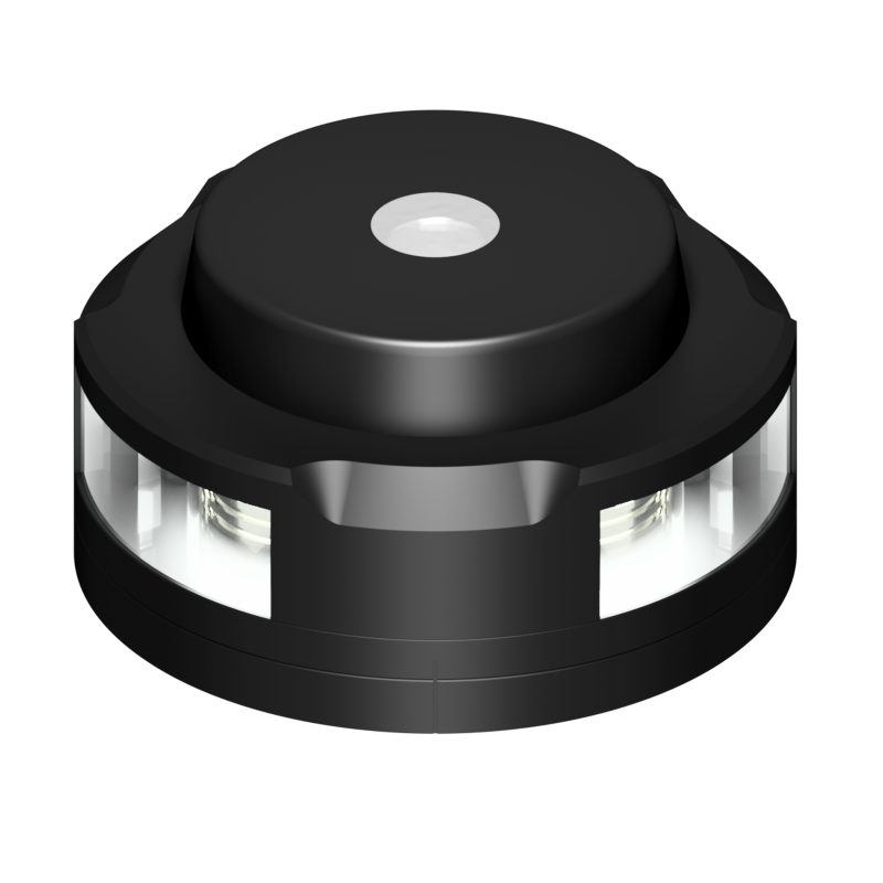 Lopolight 2nm 360 Degree White + IR Strobe Black with FB Base | SendIt Sailing
