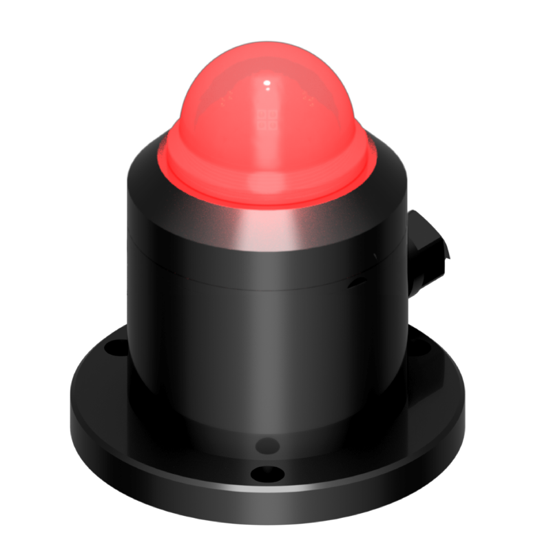 Lopolight 15CD Obstruction Light Red Hemispherical | SendIt Sailing