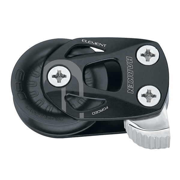 Harken 80mm Aluminum Element Footblock Lockoff | SendIt Sailing