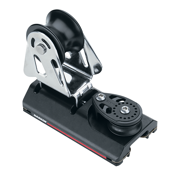 Harken MR 27mm 2:1 Captive Ball Genoa Lead Car with Sheave | SendIt Sailing