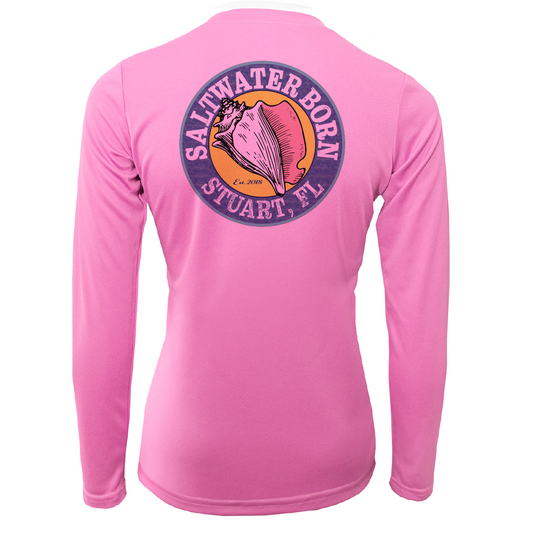 Stuart "Saltwater Hair...Don't Care" Long Sleeve UPF 50+ Dry-Fit Shirt