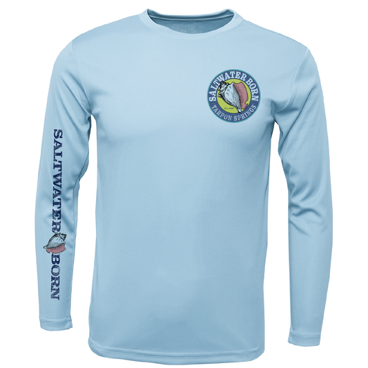 Tarpon Springs, FL Kraken Long Sleeve UPF 50+ Dry-Fit Shirt