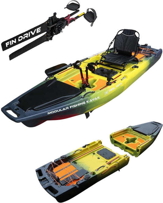 Rocket 9.8ft Fin Drive Modular Fishing Kayak