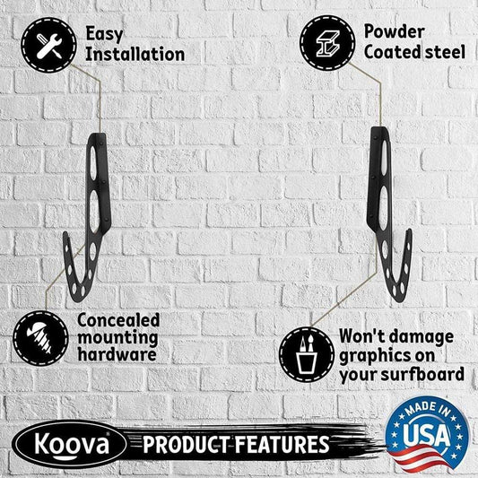 Surfboard Wall Mount