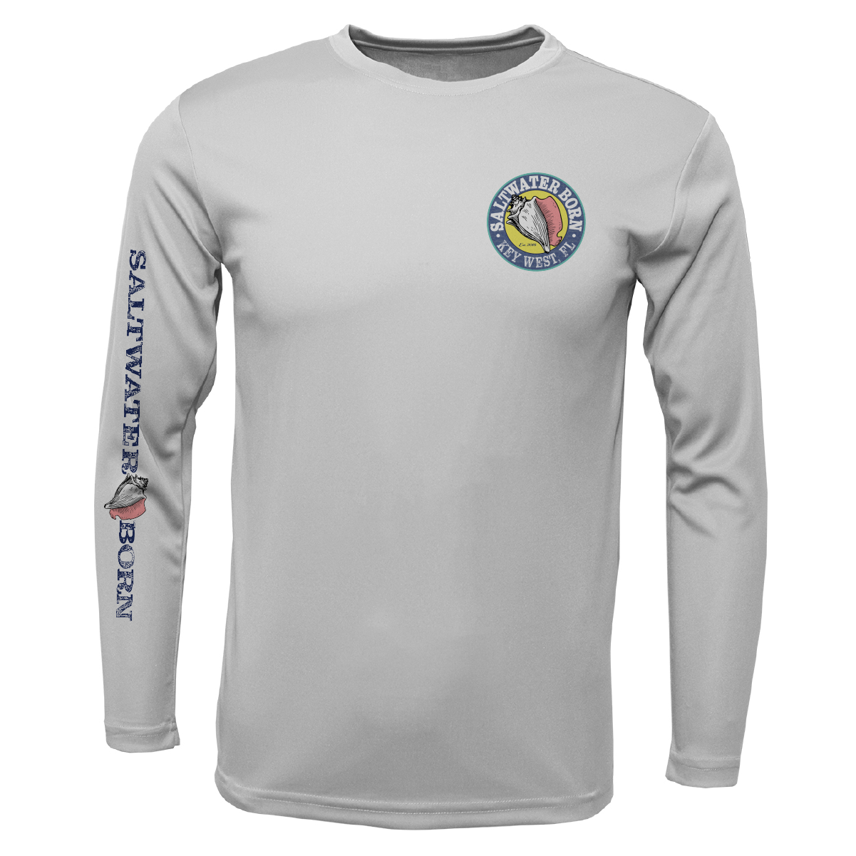 Key West, FL Permit Long Sleeve UPF 50+ Dry-Fit Shirt