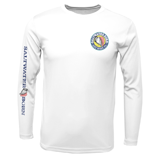 Yellowtail Long Sleeve UPF 50+ Dry-Fit Shirt