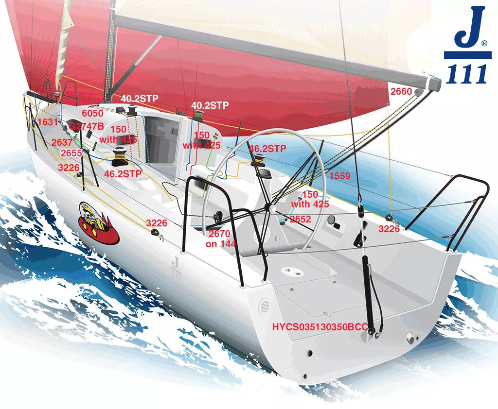 Harken Standard Cam Base Swivel