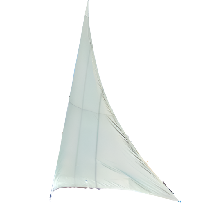 Blue Performance Sunshade Triangle - Medium