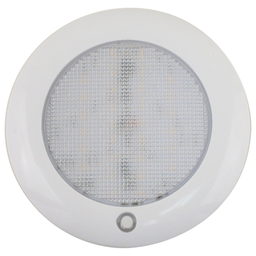 Scandvik Slim 5in Dome Light - Warm White/Red - 10-30V | SendIt Sailing