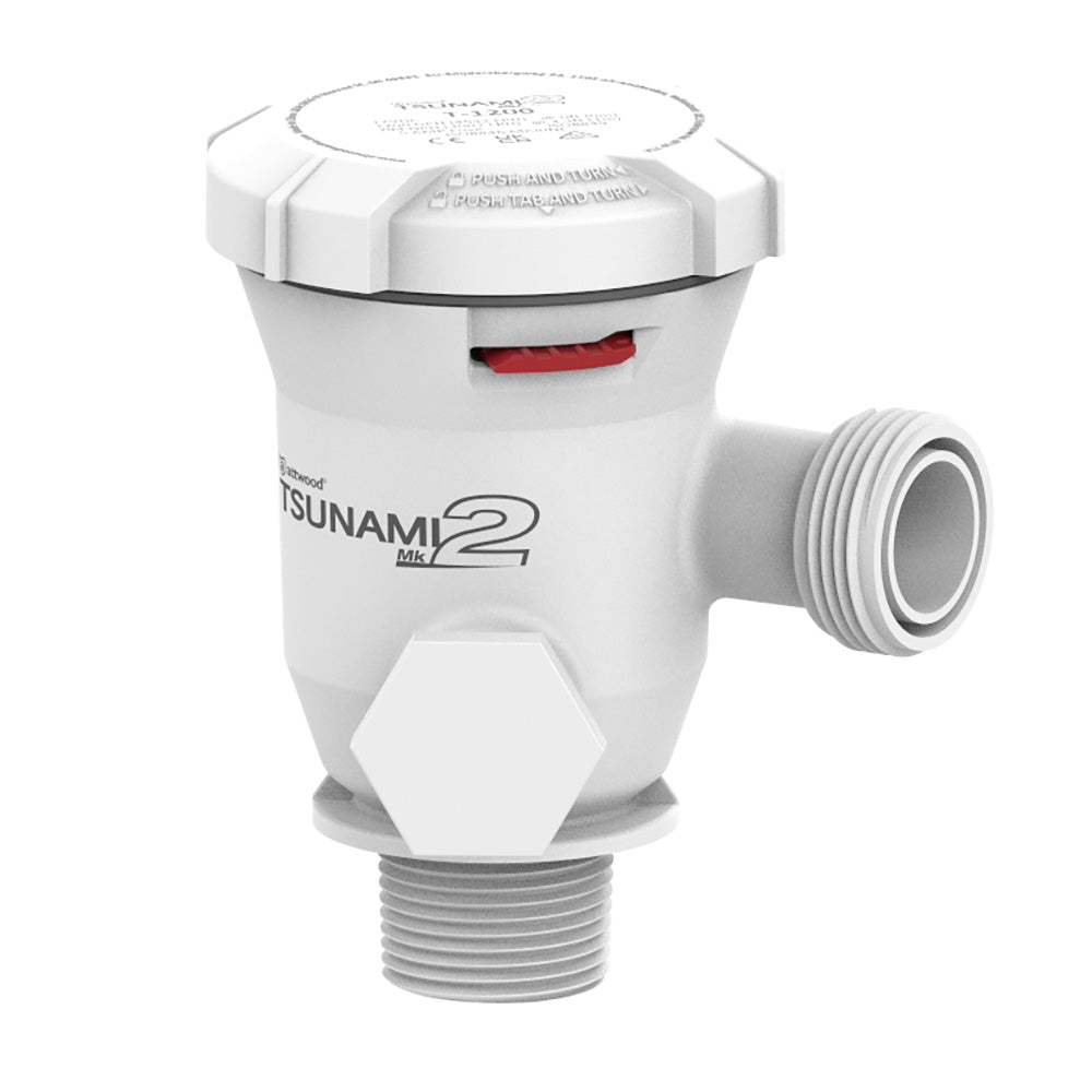 Attwood Tsunami Mk2 T1200 Aerator - 12V - 1in NPT Inlet | SendIt Sailing