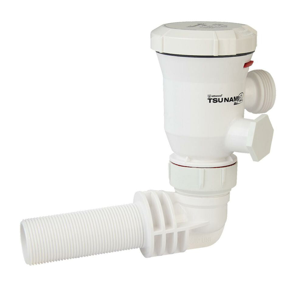 Attwood Tsunami Mk2 T1200 Aerator - 12V - 90-Degree Inlet | SendIt Sailing