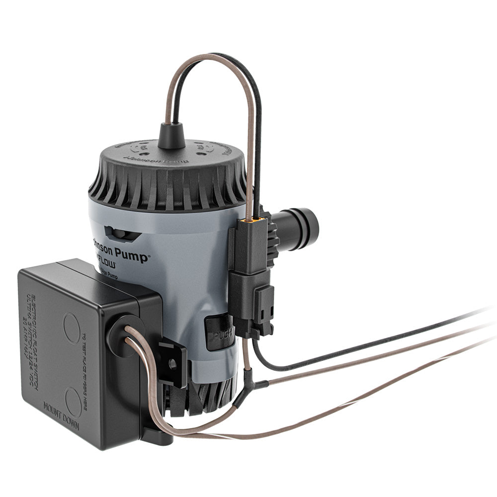Johnson Pump Aqua Void Ultima Combo 500 GPH Bilge Pump - 12V | SendIt Sailing