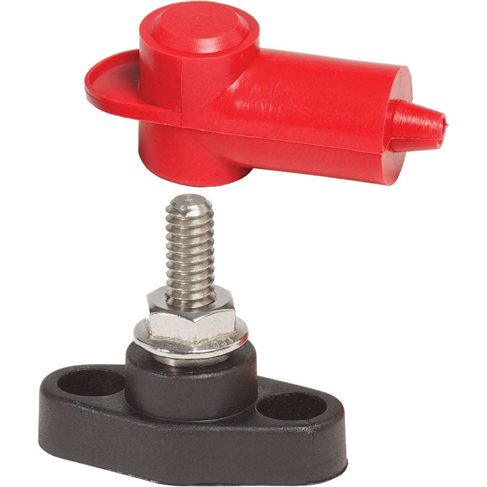 Blue Sea 2011 PowerPost Mini High Amperage Cable Connector - 1/4in Stud | SendIt Sailing