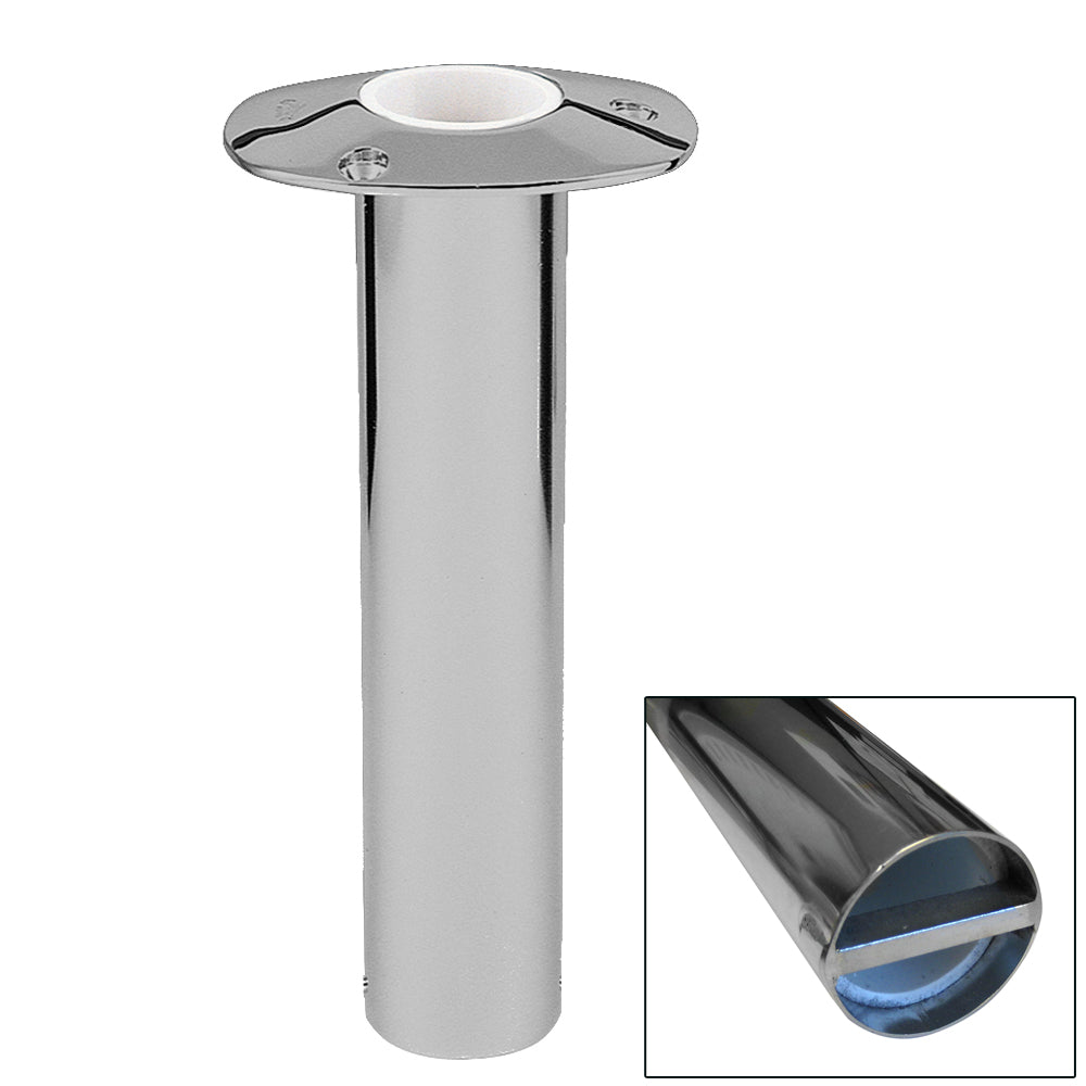 Lee's 0 degree Stainless Steel Bar Pin Rod Holder - 2.25in OD | SendIt Sailing