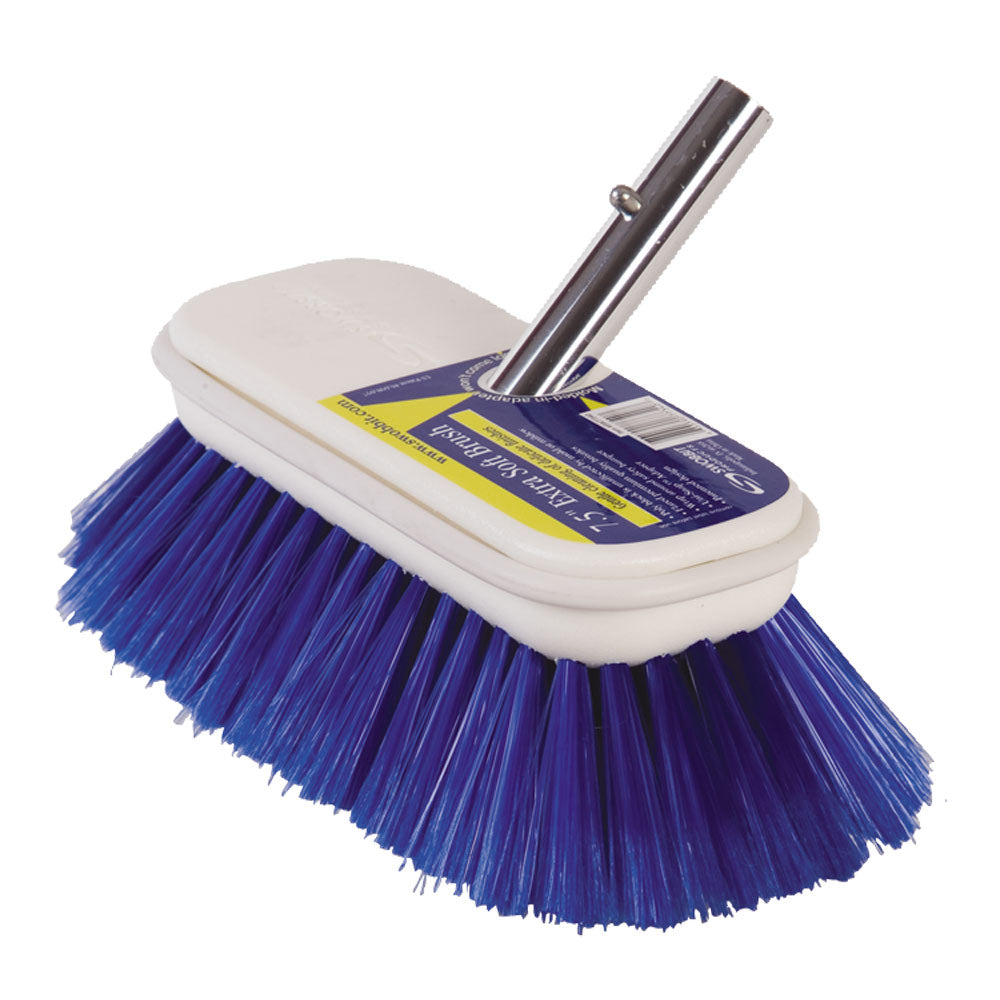 Swobbit 7.5in Extra Soft Brush - Blue | SendIt Sailing