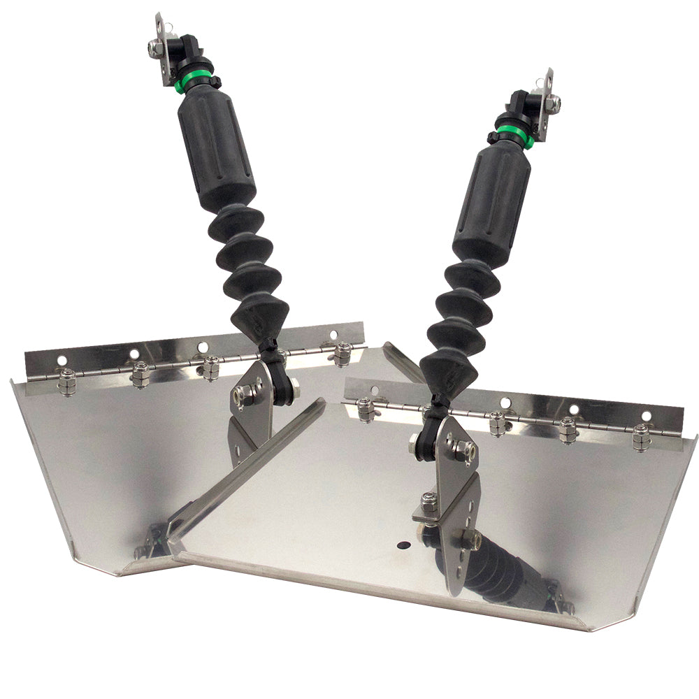 Nauticus ST1290-60 Smart Tab Trim Tabs 12 X 9 for 12-18' Boats with 60-150 HP | SendIt Sailing