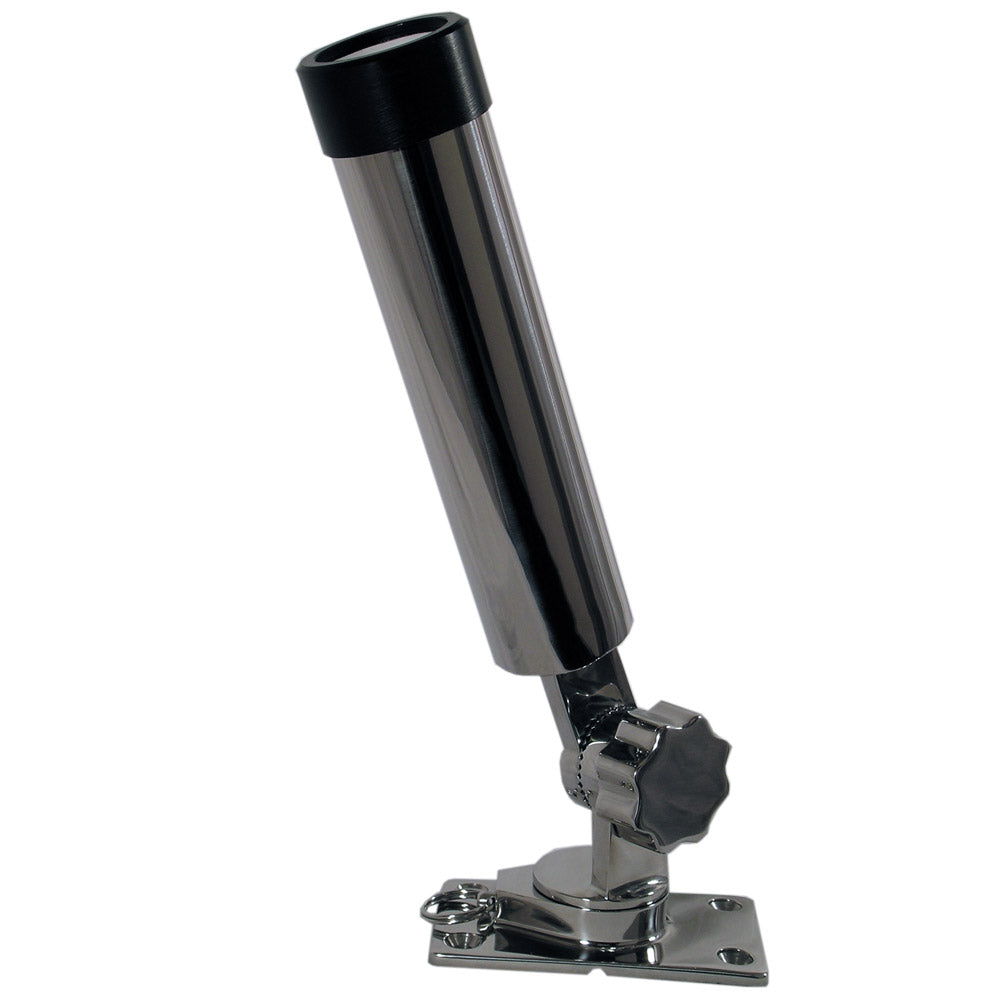Whitecap Bluewater SS 360/180 Deg. Removable Rod Holder | SendIt Sailing