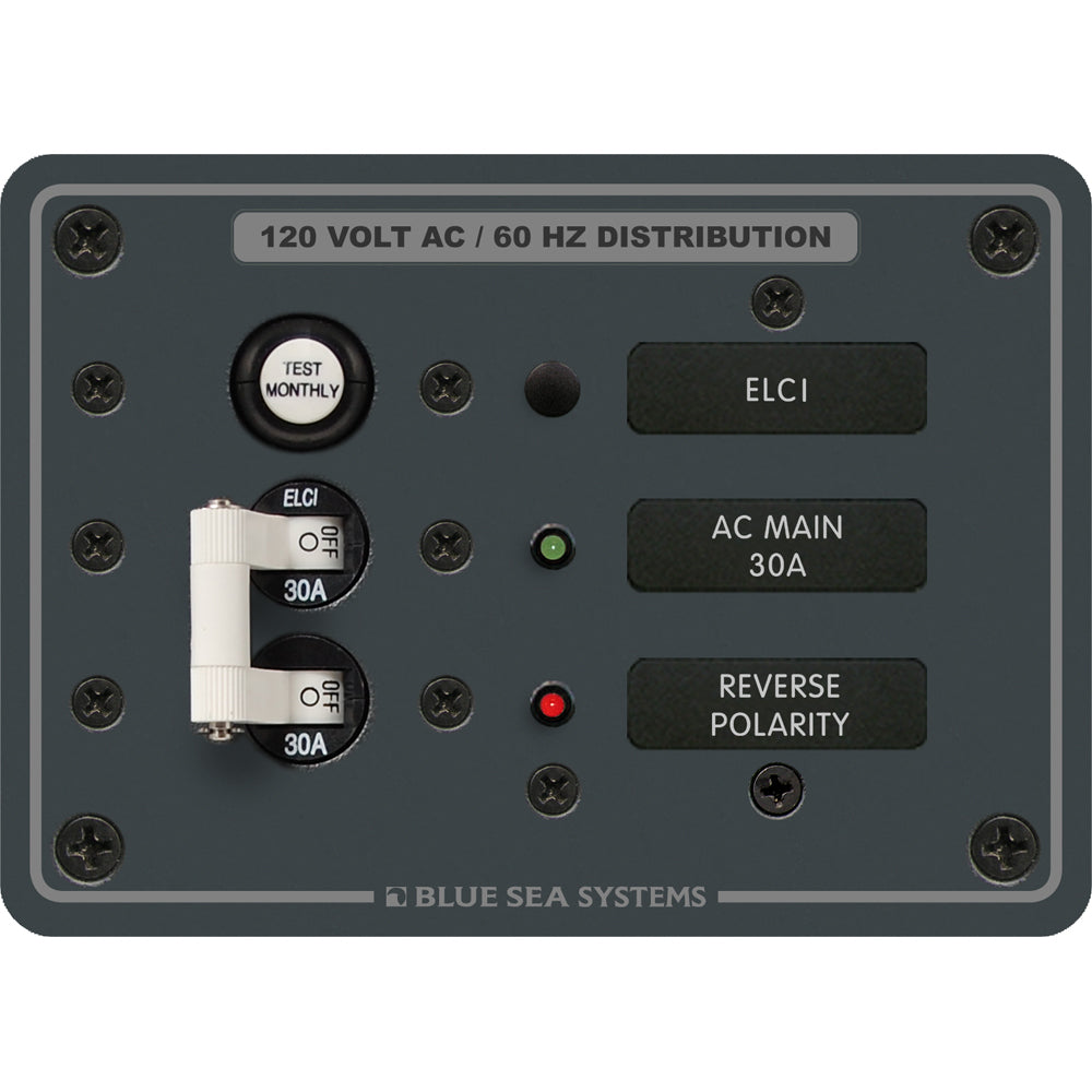 Blue Sea 8100 ELCI GFCI Panel | SendIt Sailing