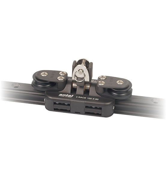 Antal 4102 Big Boat Car Size 100 - 2:1 Beckets - Stand-Up | SendIt Sailing