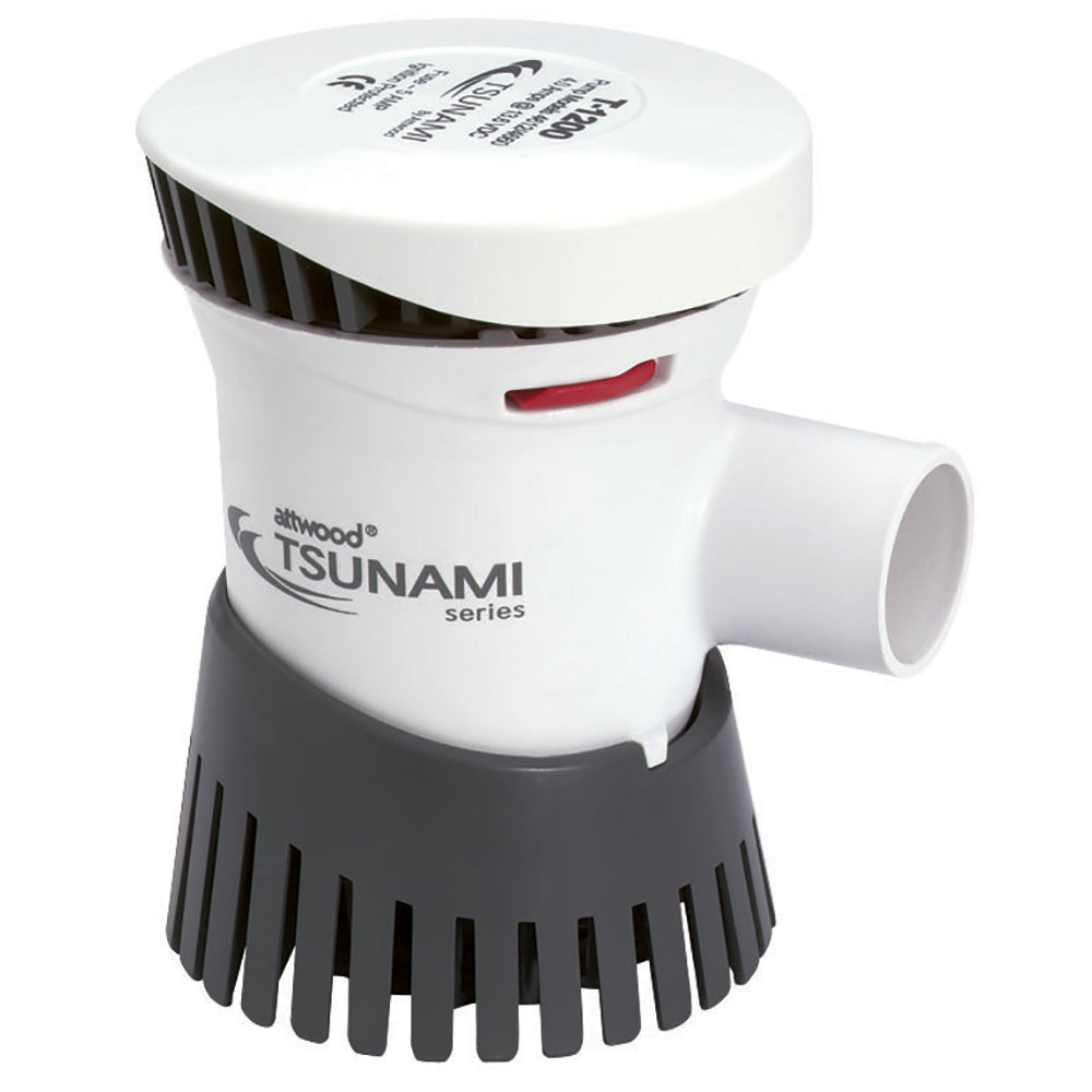 Attwood Tsunami Bilge Pump T1200 - 12V - 1200 GPH - 1-1/8in | SendIt Sailing