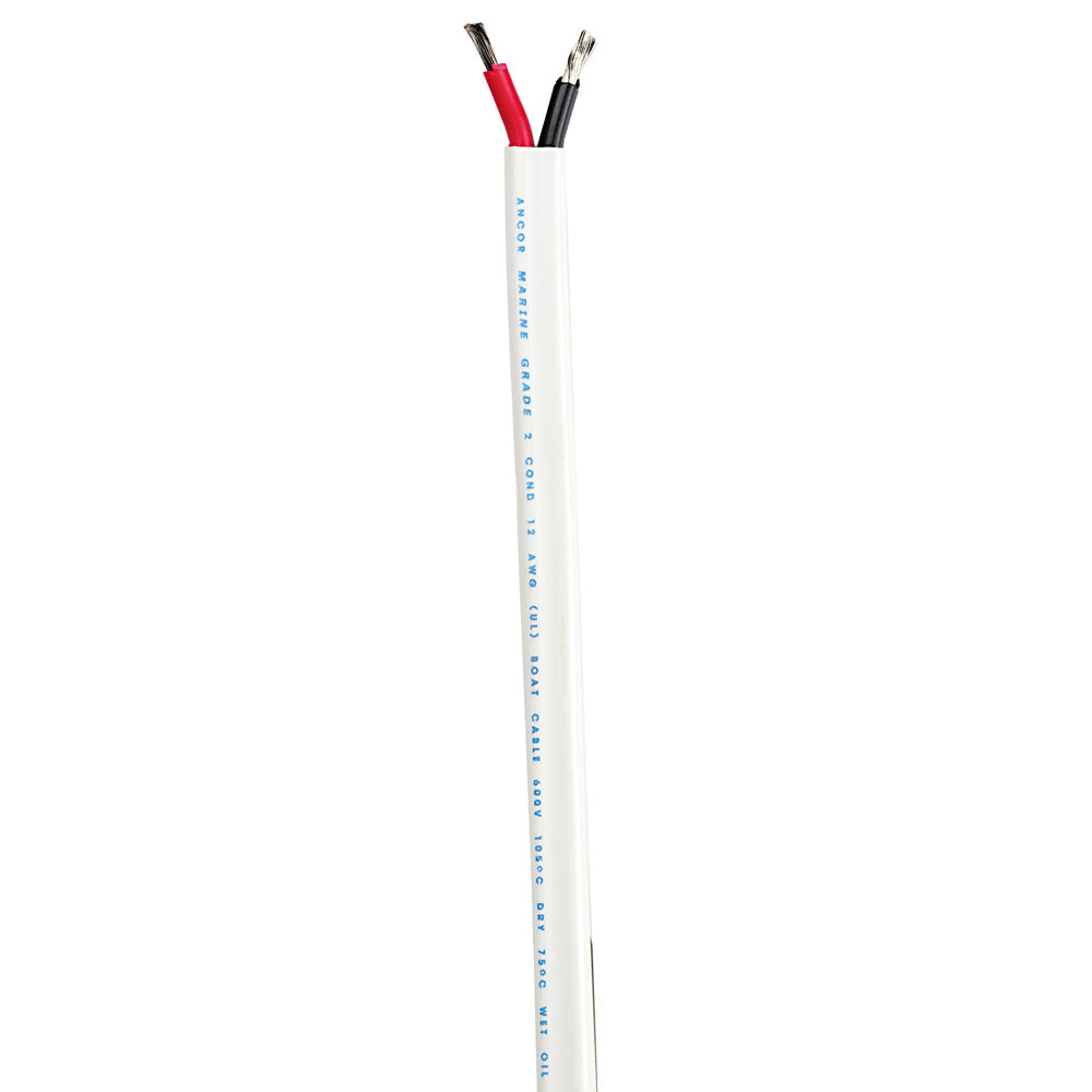 Ancor Standard Duplex Cable - Flat 8/2 - 2x8mm sq - Red/Black - Sold By The Foot | SendIt Sailing