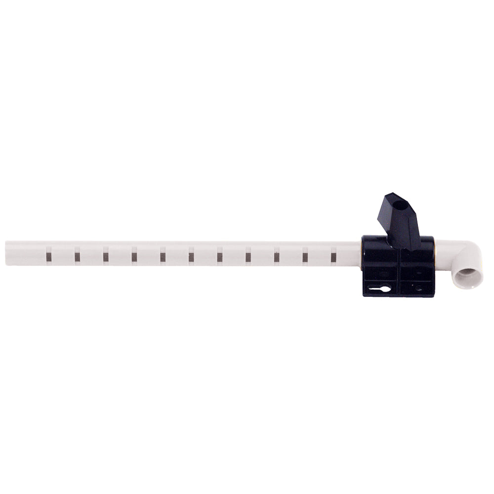 Johnson Pump Aerator Head - 10-½in Spray Bar with Shut Off Valve & Bracket | SendIt Sailing