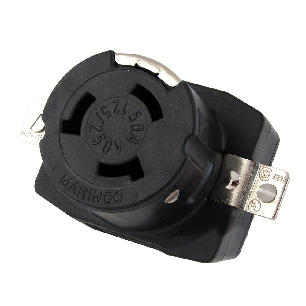 Marinco 6369CR 125/250V 50Amp Wire Dockside Receptacle | SendIt Sailing