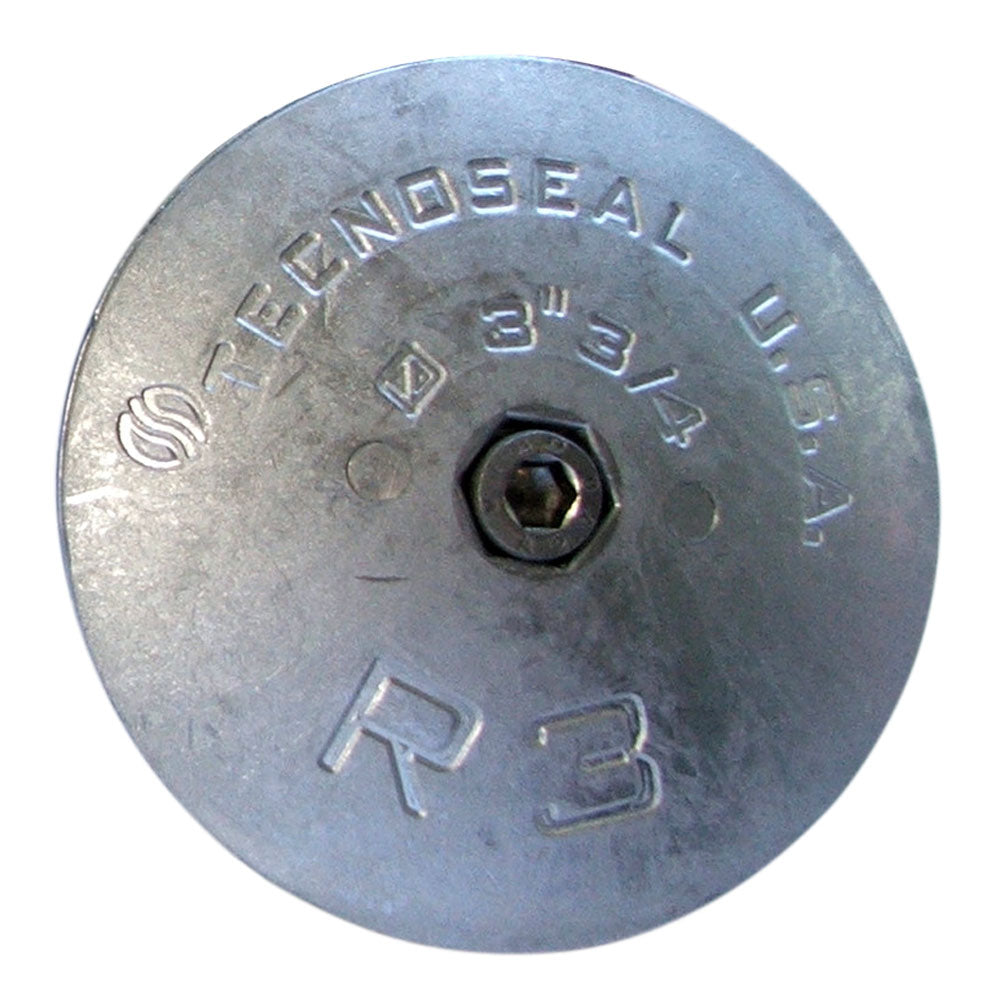 Tecnoseal R3 Rudder Anode - Zinc - 3-3/4in Diameter | SendIt Sailing