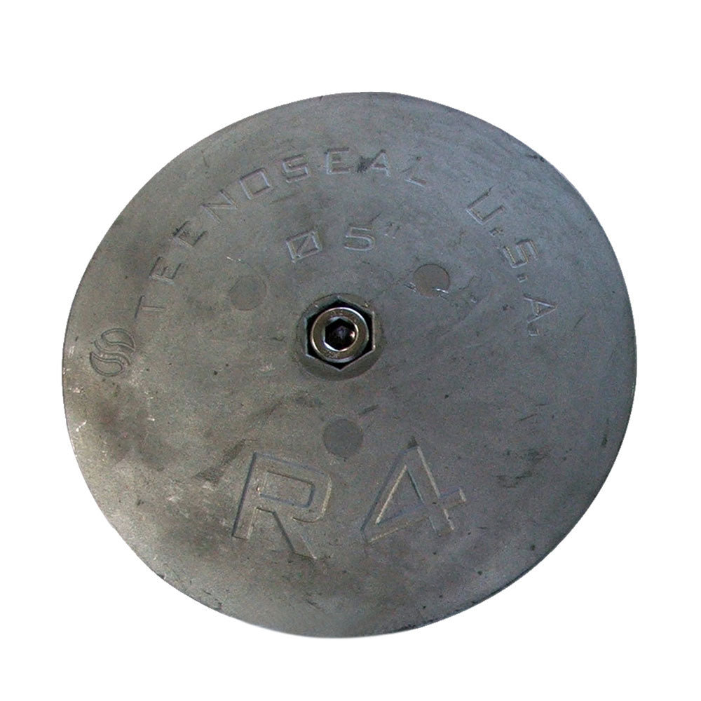 Tecnoseal R4AL Rudder Anode - Aluminum - 5in x 5/8in | SendIt Sailing