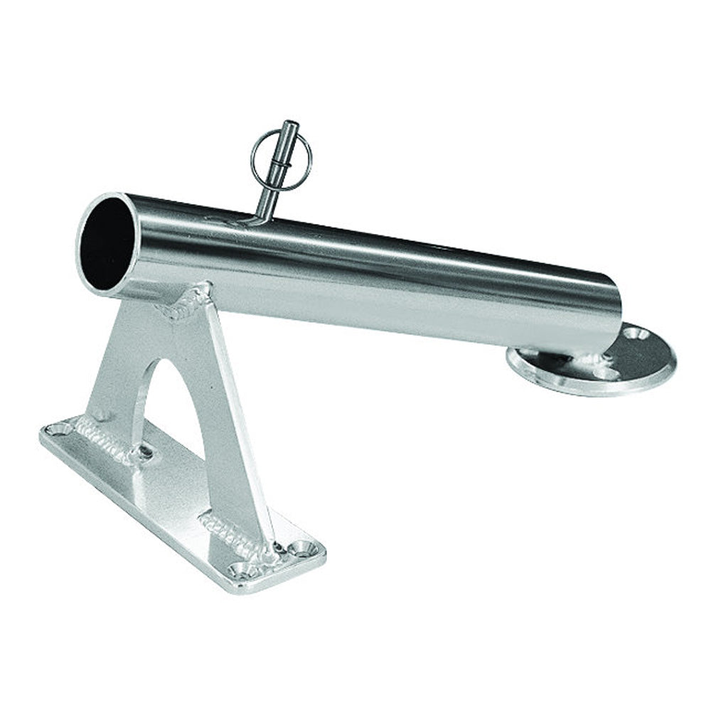 Rupp Fixed Mount Center Rigger Holder - Silver | SendIt Sailing