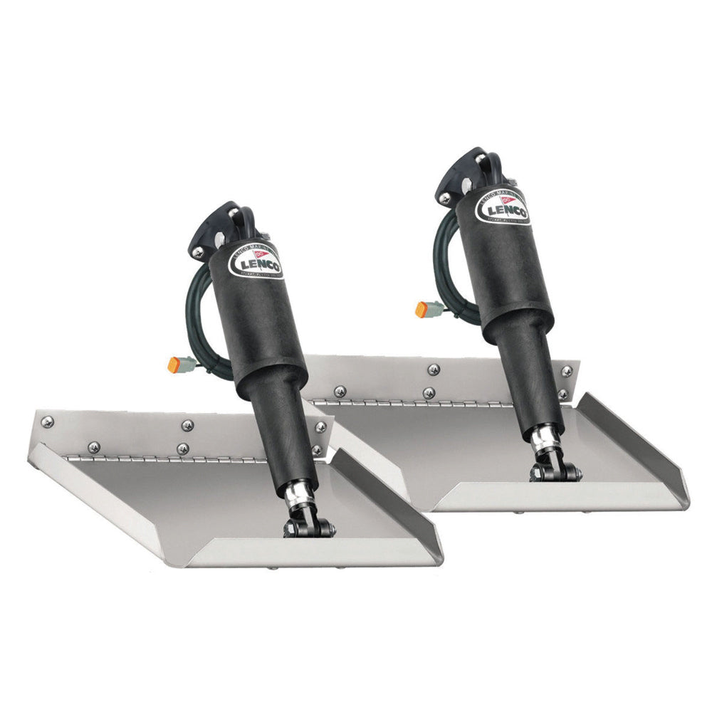 Lenco 9in x 12in Edge Mount Trim Tab Kit without Switch | SendIt Sailing