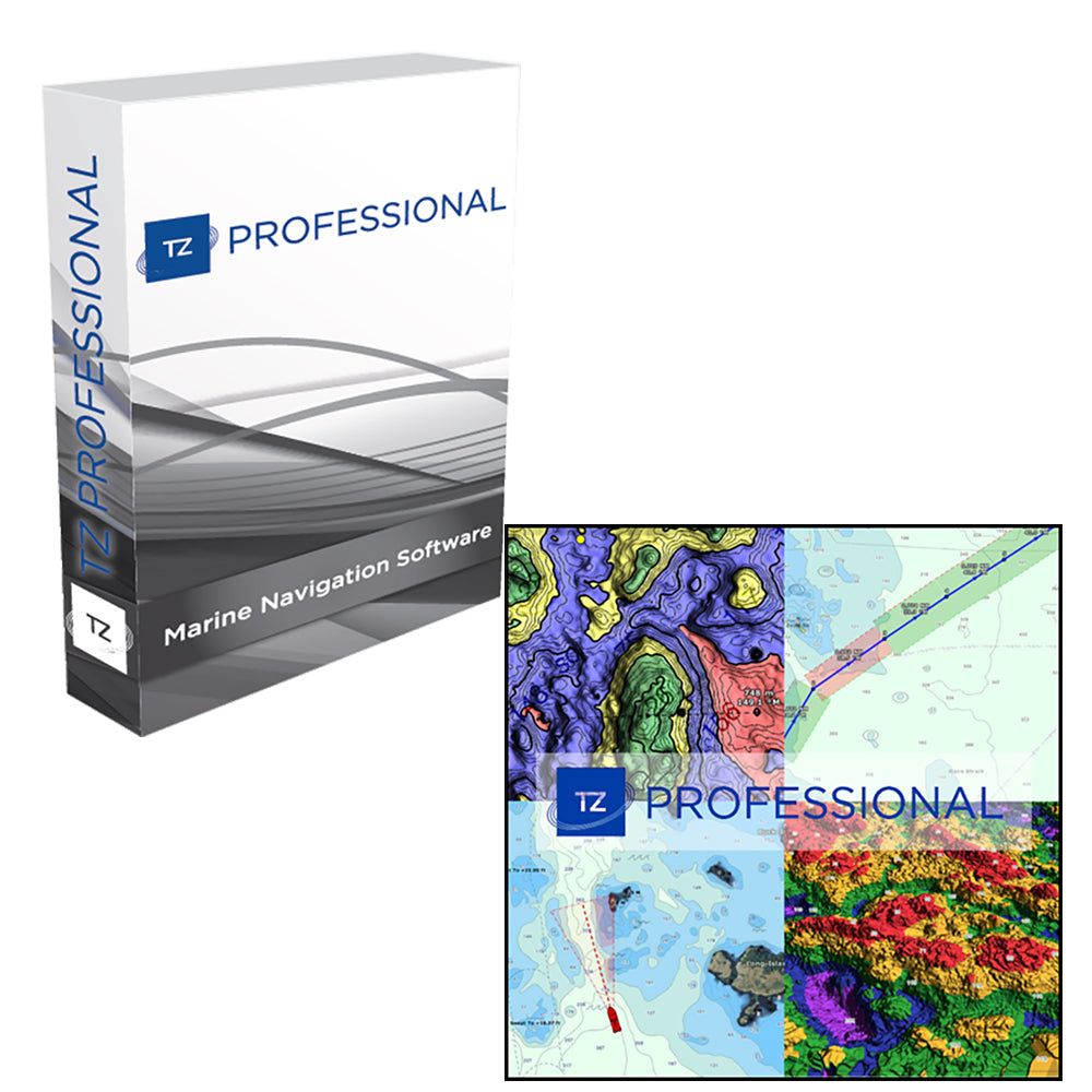 Nobeltec TZ Professional Software - Digital Download | SendIt Sailing