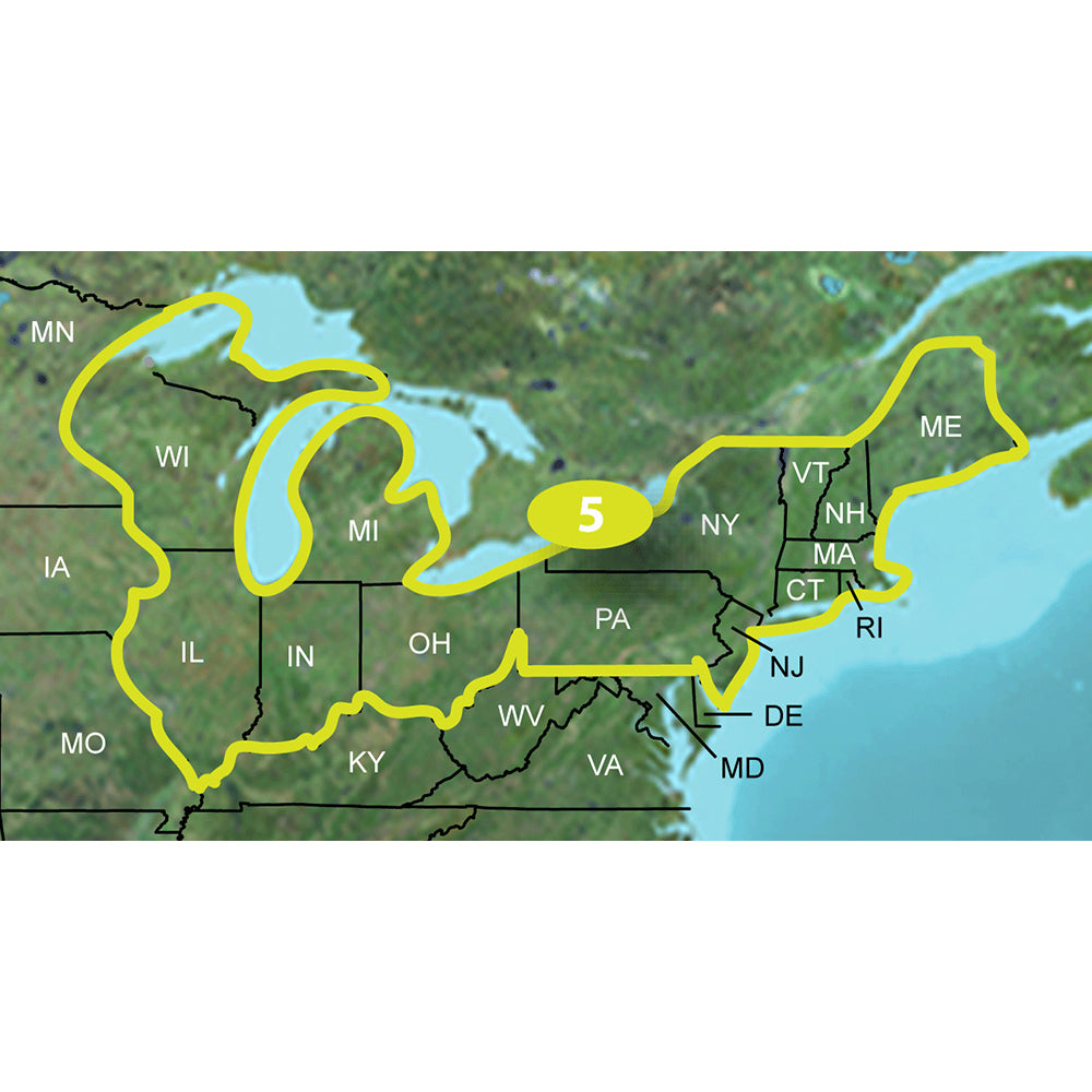 Garmin TOPO US 24K Northeast - microSD/SD | SendIt Sailing