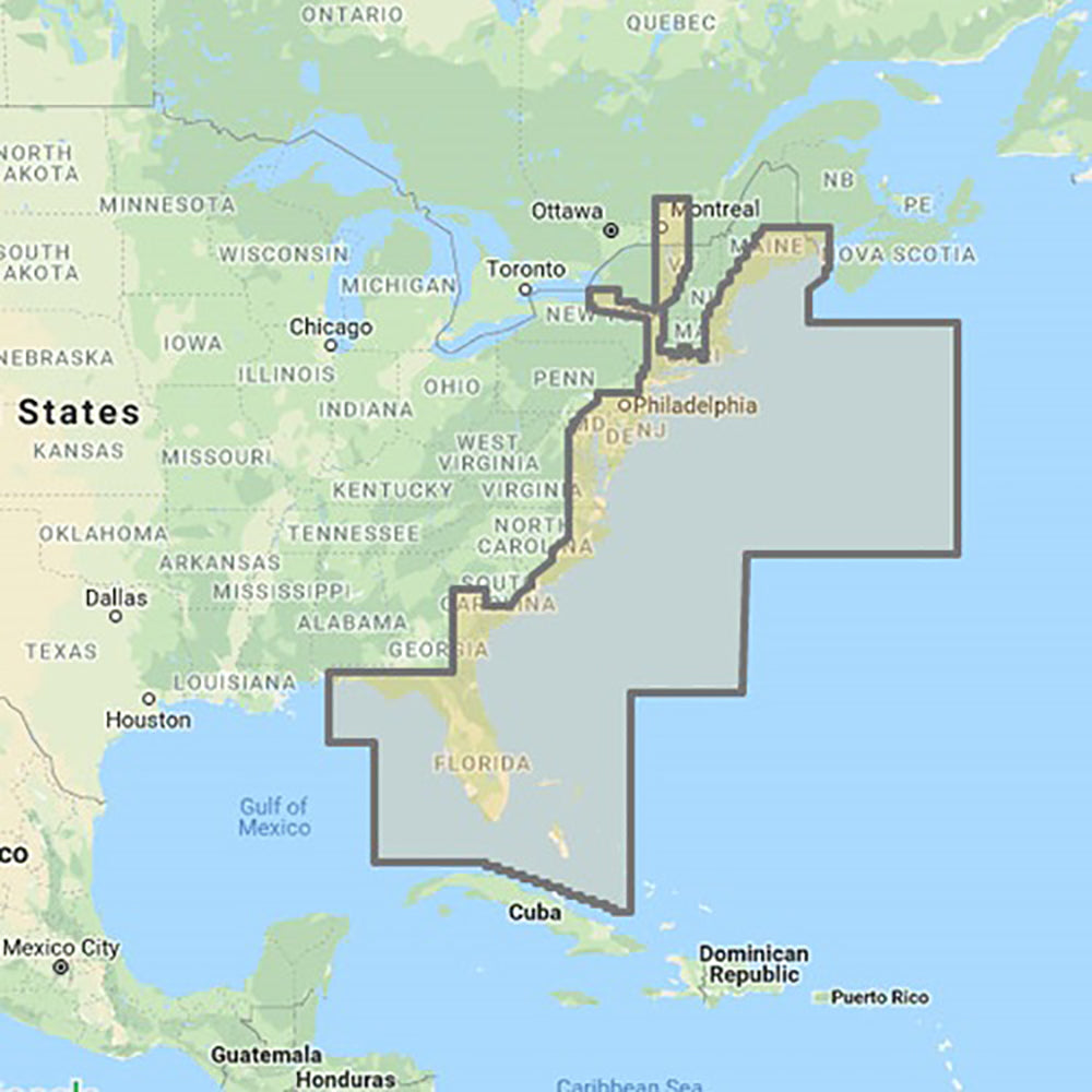 Furuno MM3-FNA-022 C-MAP Fishing Chart US East Coast and Bahamas *Needs System ID# To Process | SendIt Sailing
