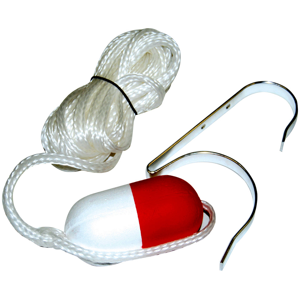 Taylor Made Ring Buoy Holder with 30ft Heaving Line | SendIt Sailing