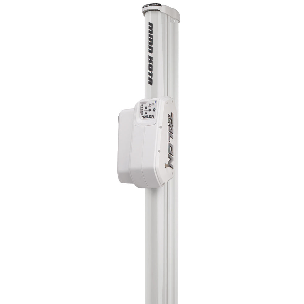 Minn Kota Talon BT 10ft Shallow Water Anchor - White | SendIt Sailing
