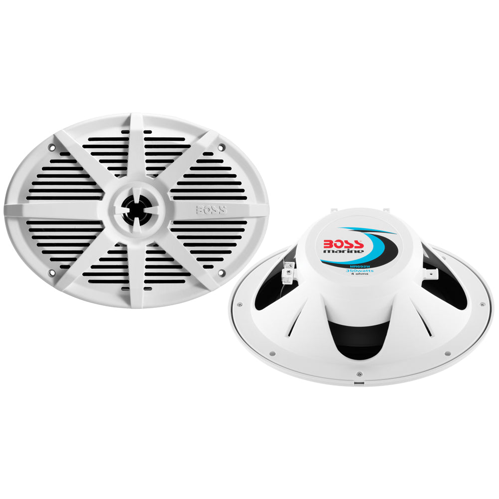 Boss Audio 6in x 9in MR692W Speaker - White - 350W | SendIt Sailing